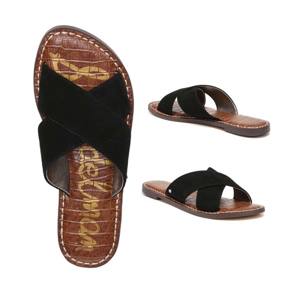 sam edelman cross strap sandals